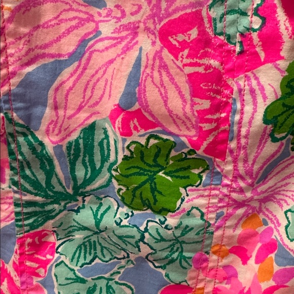 Lilly Pulitzer Pink and Blue Floral Dress - Picture 5 of 6